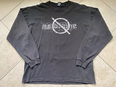 Vintage Mudvayne Shirt 2001 I Am Nothing Men XL Long Sleeve • $62