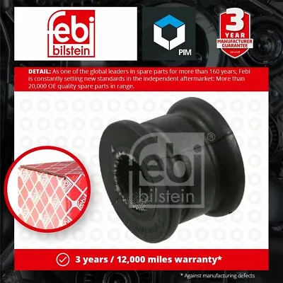 Anti Roll Bar Bush Fits MERCEDES SLK200 R170 2.0 Front Inner 00 To 04 M111.958 • $7.83