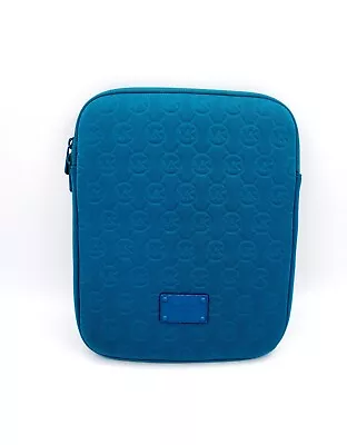 MICHAEL KORS VINTAGE TEAL NEOPRENE IPAD TABLET SLEEVE CASE 37-10 • $40