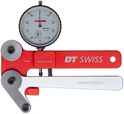 $587.20 • Buy NEW DT Swiss Analog Spoke Tensiometer - Red/Silver