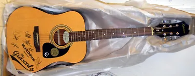 Epiphone DR-100 Acoustic Guitar Signed By The Grascals #1 Bluegrass Artists NEW • $349.99