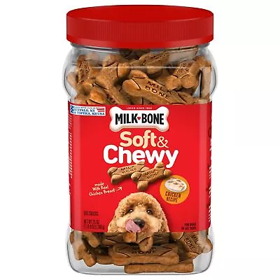 Milk-Bone Soft & Chewy Dog Treats Chicken 25 Ounce • $24.44