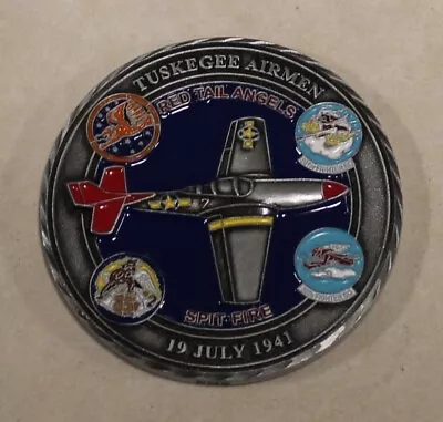 Tuskegee Airman 332nd Fighter Group Army Air Force Challenge Coin BH-SALE-15 • $13