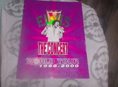 ELvis Presley World  Tour 1998-2000 - In Concert 1998 Tour Program • $9