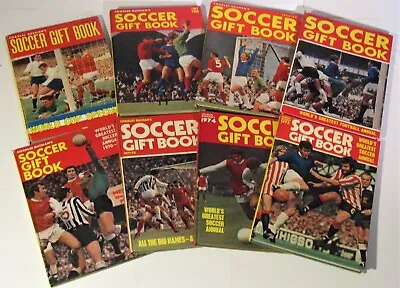 Charles Buchan Soccer Gift Books 1967-74 (final Edition) + Vintage 1960 Edition • £4