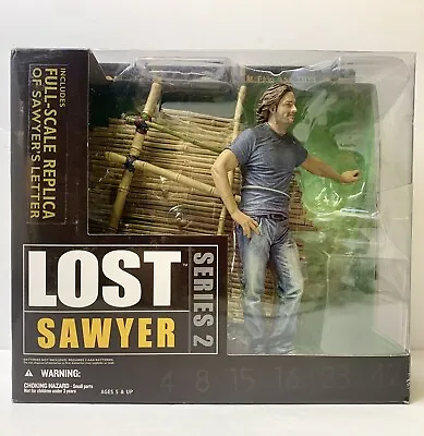 LOST Sawyer Series 2 Action Figure McFarlane Toys Josh Holloway 2007 NEW Sealed • $49.99