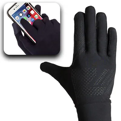 Motorcycle Gloves Racing Riding Gloves Touch Screen Warm Thin Liner Gloves • $9.98