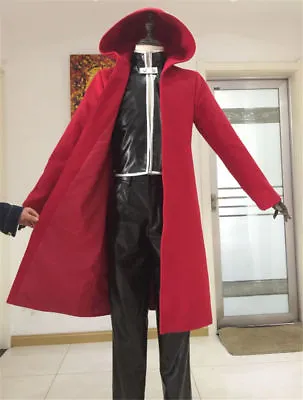 Fullmetal Alchemist Cosplay Costume Full Set Jacket For Edward Elric OutfitAnime • $39.99