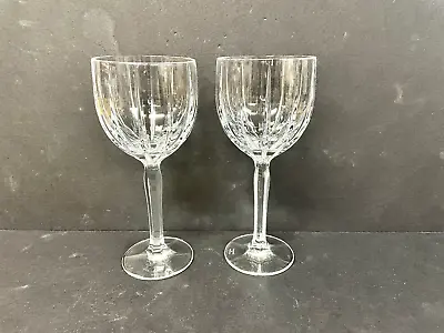 Two 2 Waterford Omega Marquis 8 1/2  Wine Hock MINT • $39.99