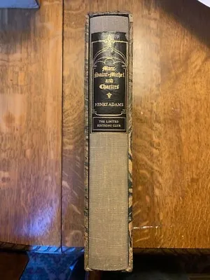 Mont-Saint-Michel And Chartres By Henry Adams (1957) The Limited Editions Club • $45