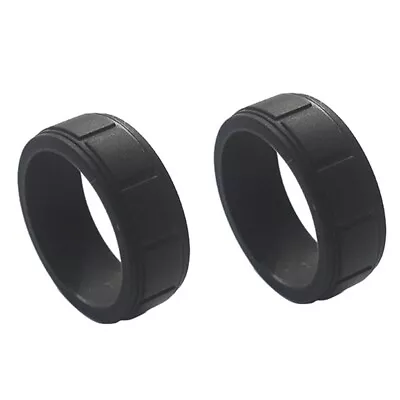 2Piece Popular For Women Silicone Cool Rings Environmental Sports  8mm 8 M6U8 • £3.86