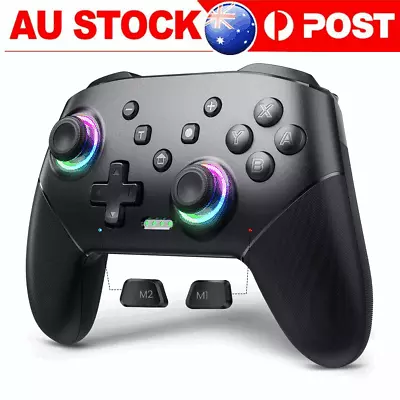 Wireless Pro Controller For Nintendo Switch/OLED Gamepad Joystick Joypad Remote • $31.90