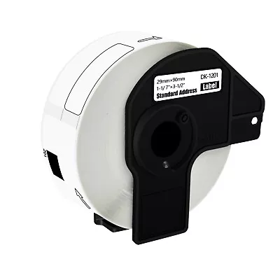 1 Roll DK-1201 29mm White Address Labels For Brother QL-1060N QL-720NW W/1 Frame • $8.99