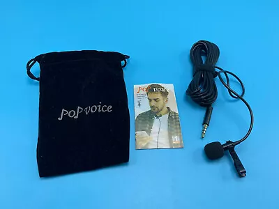 Pop Voice PV510+ Lavalier Microphone  • $13.93