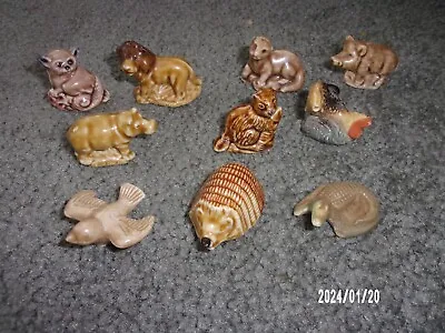 Lot Of 10 Wade Canadian Series Animal Figures • $20