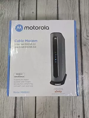 NEW Motorola MB8600 DOCSIS 3.1 Internet Cable Modem 6000mbps FACOTRY SEALED • $110