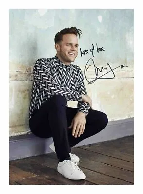 Olly Murs Autograph Signed Pp Photo Poster • £6.89