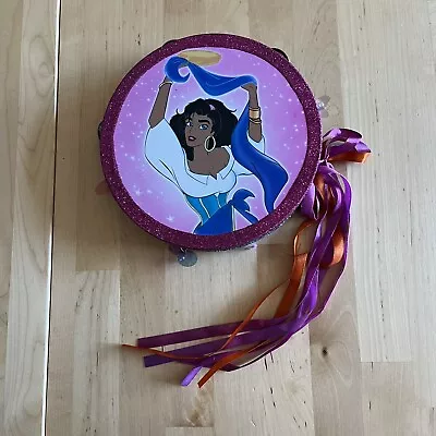 Esmerelda Vintage Children's Tambourine Hunchback Notre Dame Disney *flaw • $49.88