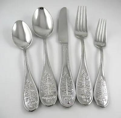 Spode CHRISTMAS TREE Glossy 18/10 Stainless Steel Flatware Your Choice Of Pieces • $24