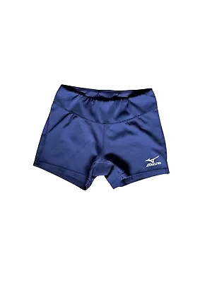 Women's Mizuno Performance Volleyball Shorts Navy With Size SMALL  • $12