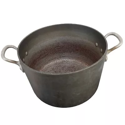 Magnalite GHC Annodized Aluminum 7 Quart 6.3 Liters Stock Pot No Lid Sturdy USA • $15.99