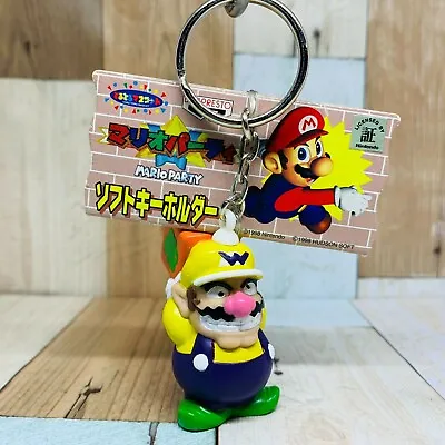 Banpresto 1999 Nintendo Super Mario Party Figure Keychain Wario • $29.99