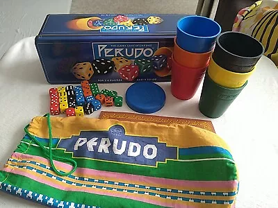 PERUDO The Classic Game Of Liar Dice Travel Tin Paul Lamond Games - Complete • £14.99