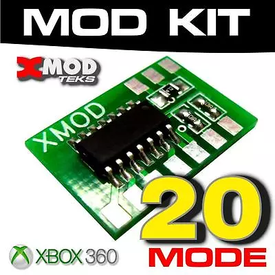 XMOD Rapid Fire MOD KIT XBOX 360 Controller One -COD - PRO  JITTER CHIP 20 MODES • $27.90