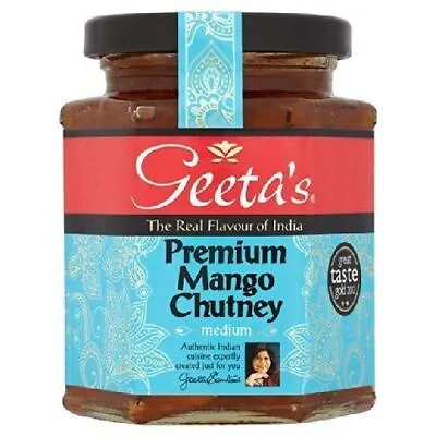 Geetas Premium Mango Chutney  1x320g • £6.38