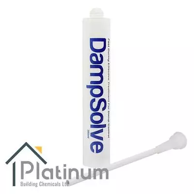 1 X DAMPSOLVE Damp Proof Injection Cream | DPC Course Rising Damp Treatment • £14.95