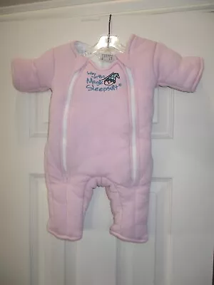 Baby Merlin’s Magic Sleepsuit 3-6 Mos Small Pink Sleep Sack Outfit FAST SHIP • $24.99