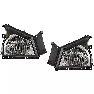 Headlight Set For 2004-2007 GMC W3500 Forward Left Right Halogen With Bulb(s) • $213.36