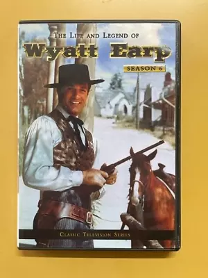GOOD The Life And Legend Of Wyatt Earp: Season 6 DVD SKU 0730 • $52.89