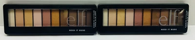 $16.14 • Buy 2pk Elf Eyeshadow Palette, Need It Nude
