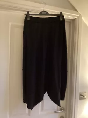 £13.50 • Buy Oska Black Size 1 Wool Drop-crotch Cropped Trousers