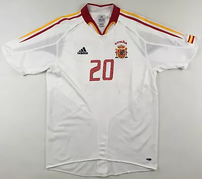 Spain España #20 Xavi Euro 2004 Away Shirt Adidas Jersey Camiseta Maglia Medium • $134.99