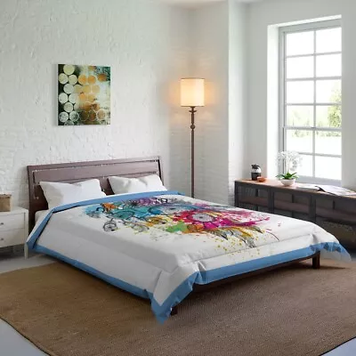 Dreamcatcher Soft Tribal Comforter Blanket All Sizes Bedspread Multicolor • $104.20