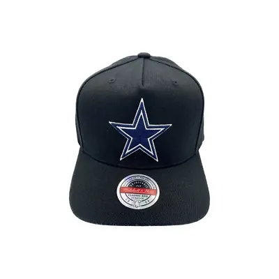 Dallas Cowboys Hat - NFL Black Team Evergreen Wide Receiver Snapback - Mitche... • $32.59