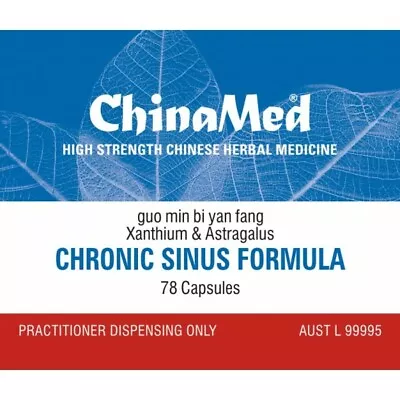 Chronic Sinus Formula - Guo Min Bi Yan Fang 过敏鼻炎方 (ChinaMed) Hayfever Rhinitis • $41.70