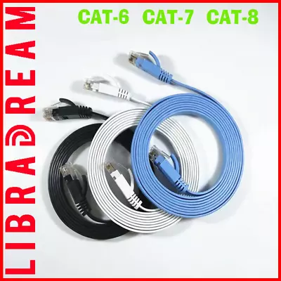 0.5 1 1.5 2m 3m 5m10m 15m 20m 25m 30m Ethernet Network Lan Cable CAT6 1000Mbps • $4.95