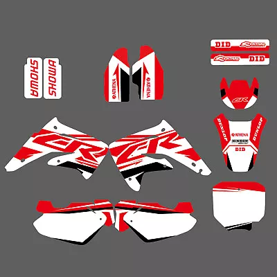 Team Graphics Backgrounds Decals Stickers For Honda CR85 CR 85R CR85R 2003-2012 • $49.99