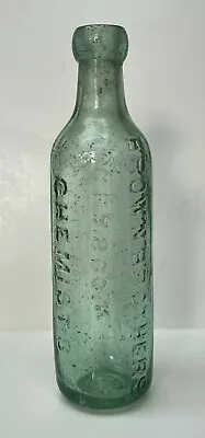 £8 • Buy Brown Brothers Chemists Glasgow Mineral Bottle