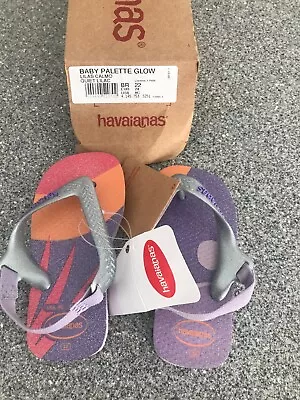 Baby Havaianas - NEW WITH TAG - EUR Size 24 (Approx UK Infant 5) • £9