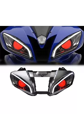 KT FULL LED Motorcycle Headlight Assembly For Yamaha YZF R6 2006-2007 Front Lamp • $300