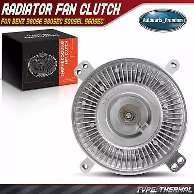 1x Engine Cooling Fan Clutch For Mercedes-Benz 380SE 380SEC 380SEL 500SEL 560SEC • $38.99