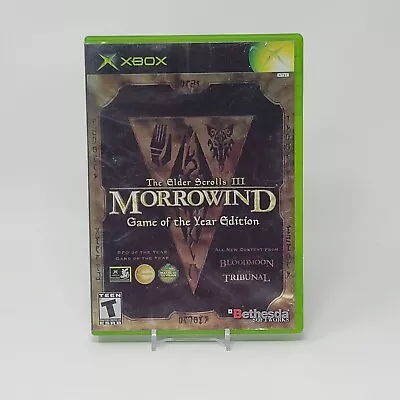 Morrowind GOY Edition (Original Xbox) Case & Disc (No Manual) TESTED • $19.95