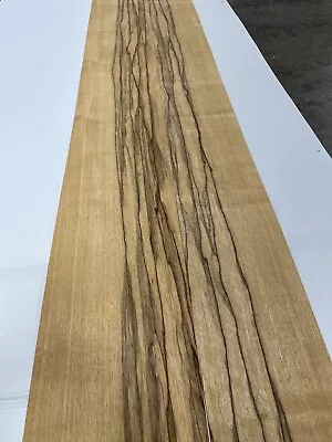 2 Sheets Exotic  Black Limba Wood Veneer - Raw Wood • $19.99