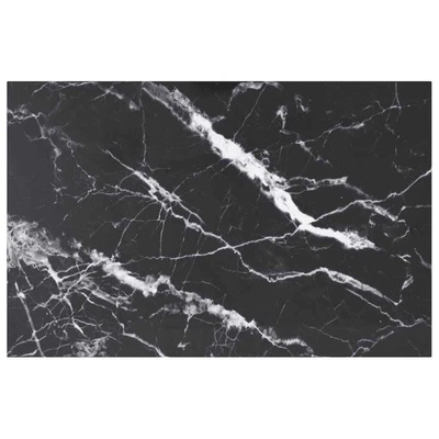 £72.65 • Buy VidaXL Table Top Black 100x62 Cm 8mm Tempered Glass With Marble Design GHB