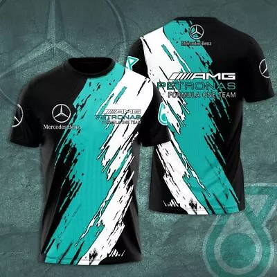 Personalized-Mercedes-Amg Petronas F1 3D T-Shirt S-5XL • $24.90