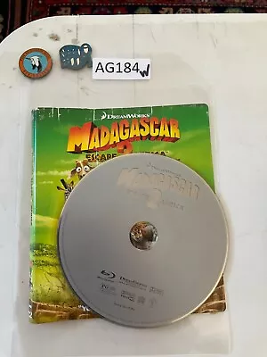 Madagascar: Escape 2 Africa (Blu-ray Disc No Case No Tracking #AG184 • $4.99